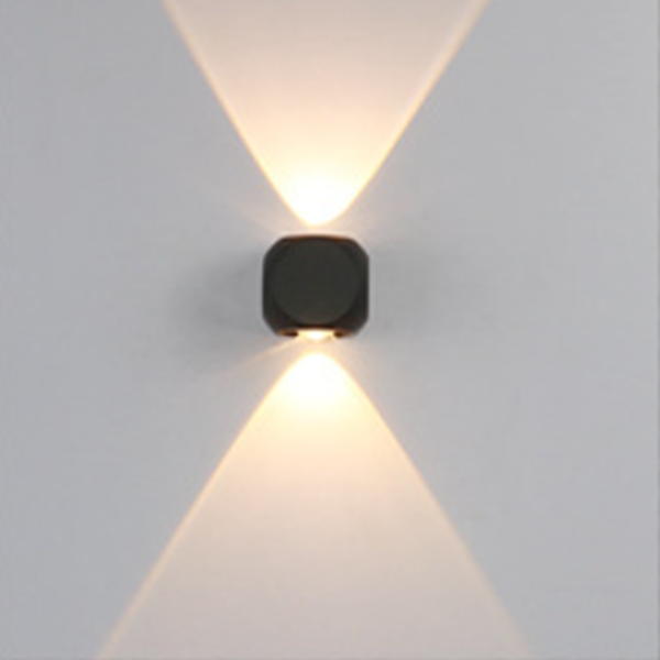 Round Square Orb Lens Outdoor Light