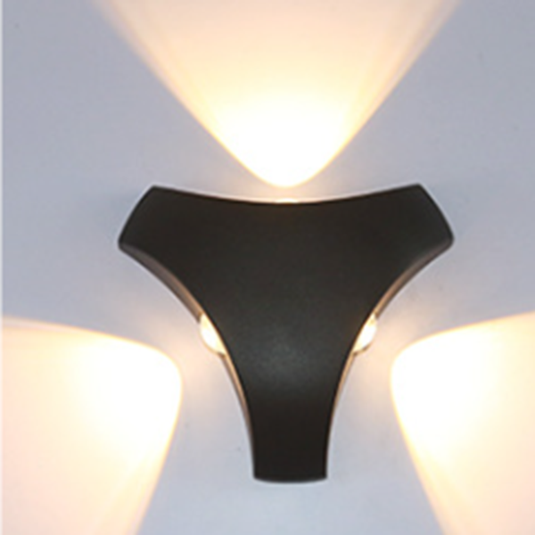 Cross Triangle Hexagon Lens Outdoor Light