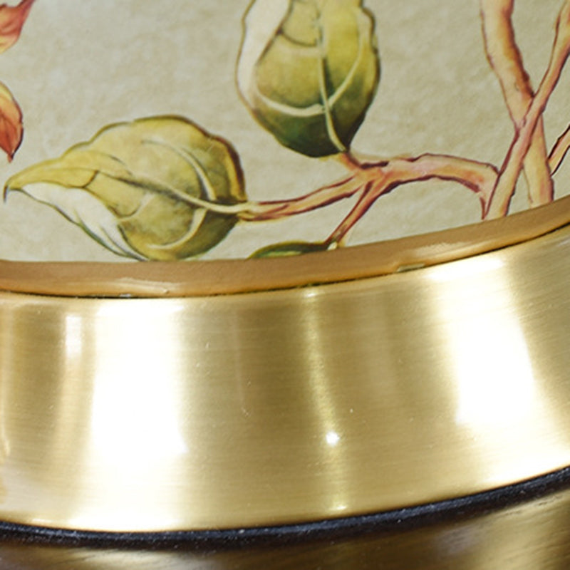 Pleated Scalloped Sunflower Double Table Lamp