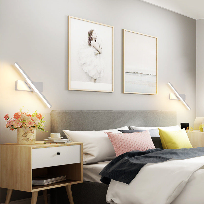 Rotatable Long Rectangle Aluminum Wall Lamp