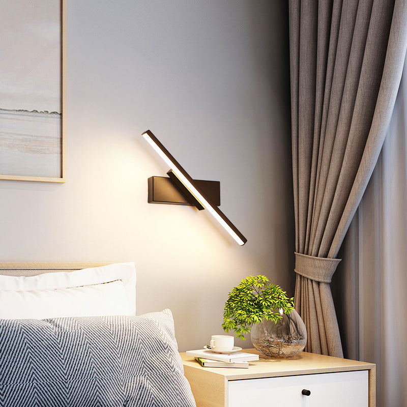 Rotatable Long Rectangle Aluminum Wall Lamp