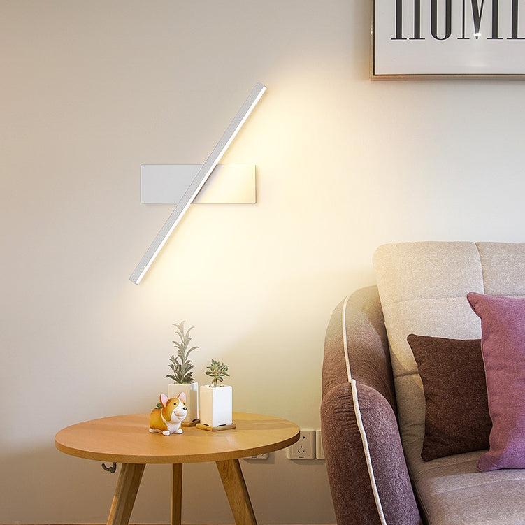 Rotatable Long Rectangle Aluminum Wall Lamp