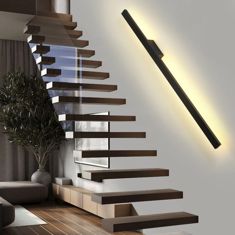 Rectangular Strip PC Aluminum Wall Lamp