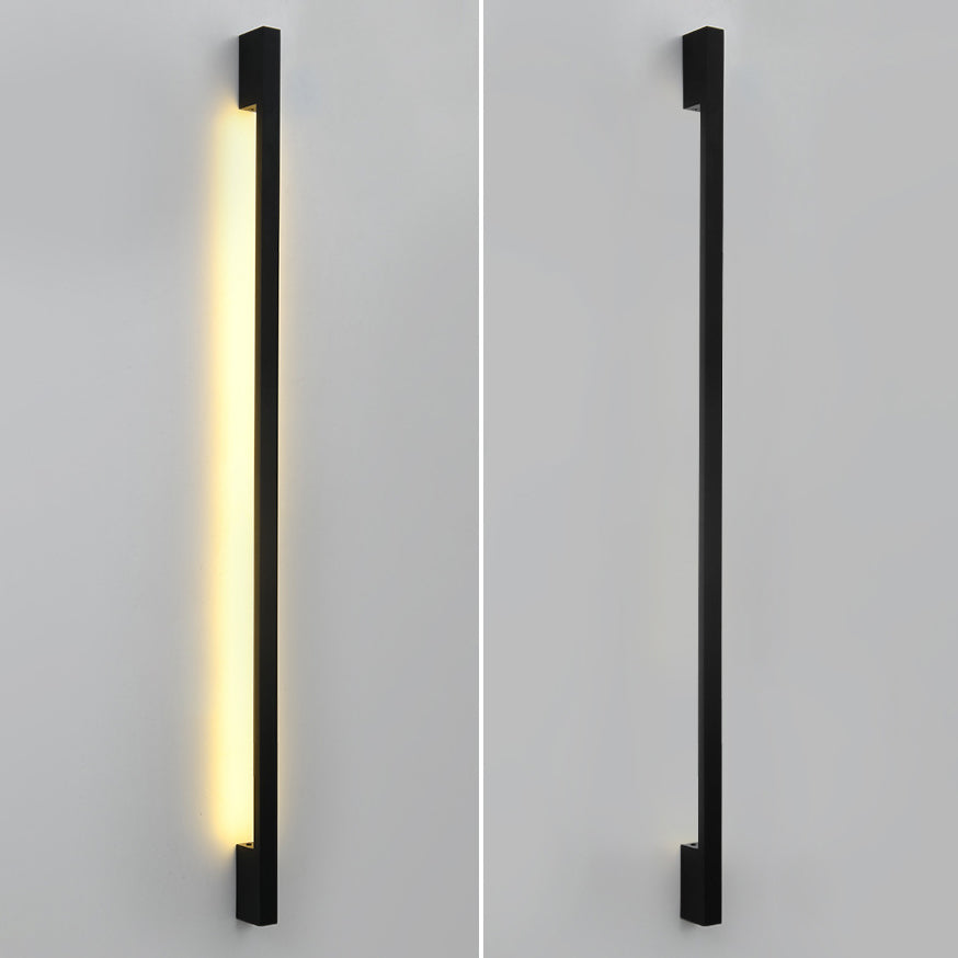 Rectangular Strip PC Aluminum Wall Lamp