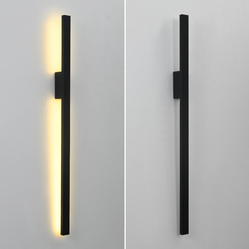 Rectangular Strip PC Aluminum Wall Lamp