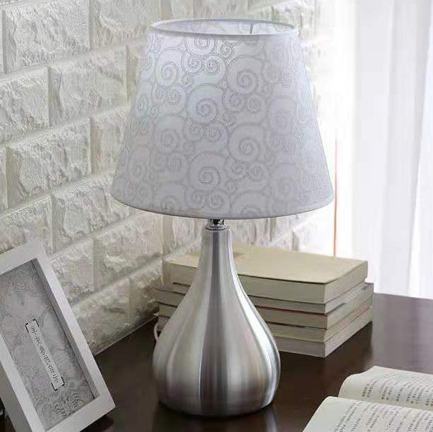Water Drop Shape Round Table Lamp