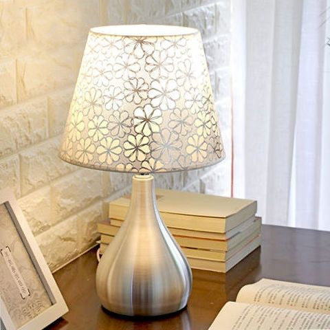 Water Drop Shape Round Table Lamp