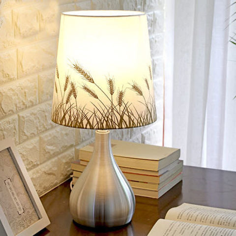 Water Drop Shape Round Table Lamp