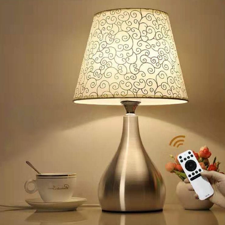 Water Drop Shape Round Table Lamp
