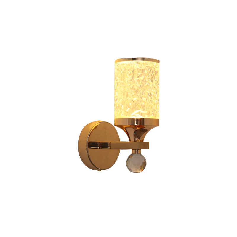Cylinder Round Half Round Wall Lamp