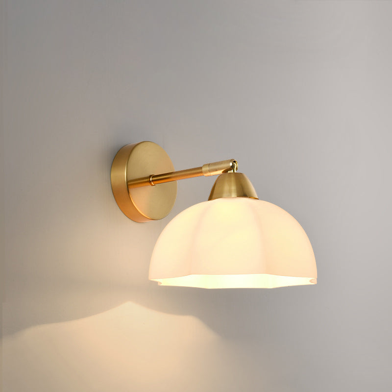 Magic Bean Wave Pleat Wall Lamp