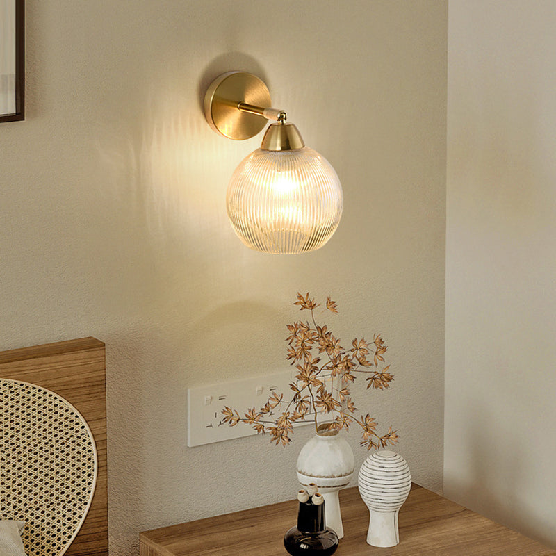 Magic Bean Wave Pleat Wall Lamp