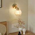 Magic Bean Wave Pleat Wall Lamp