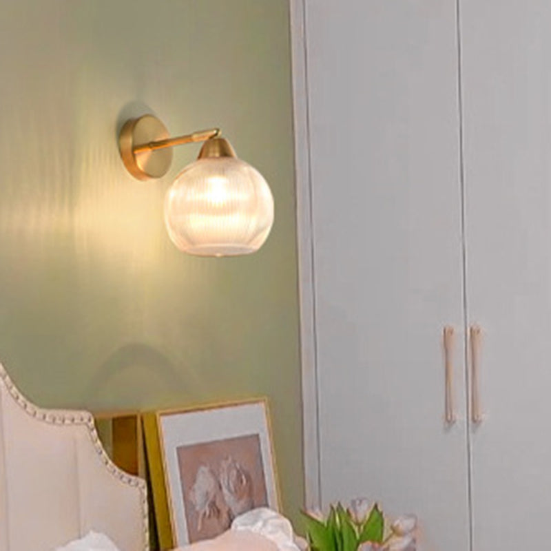 Magic Bean Wave Pleat Wall Lamp