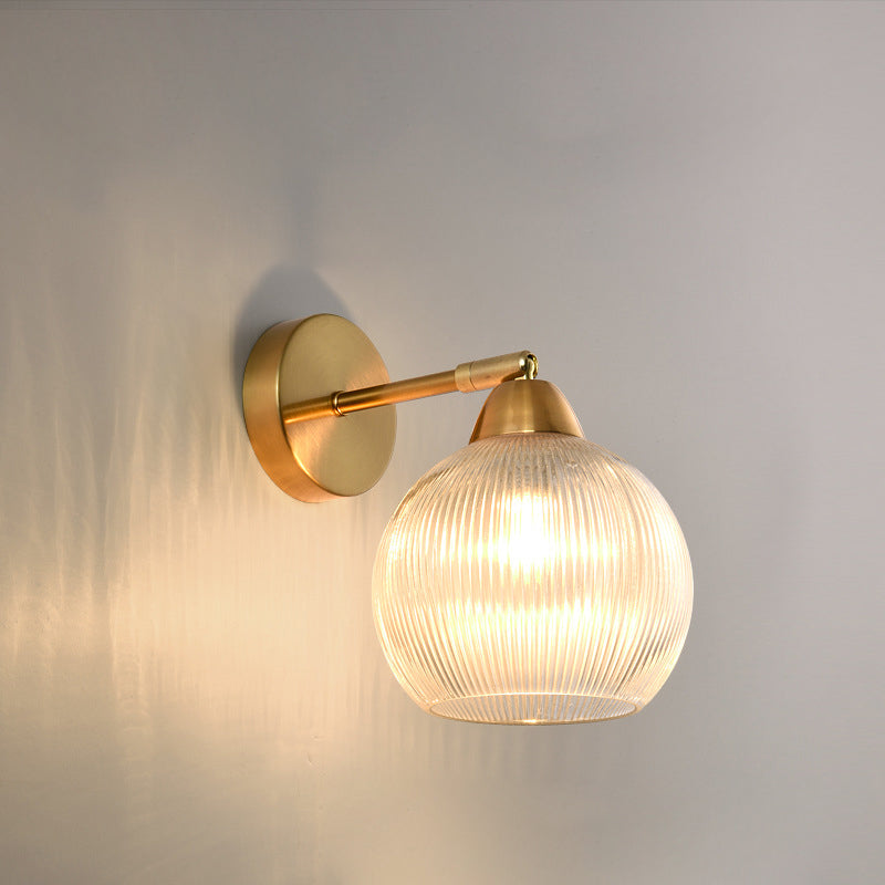 Magic Bean Wave Pleat Wall Lamp
