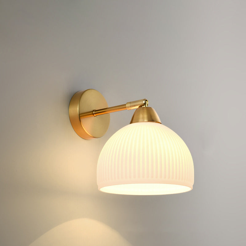 Magic Bean Wave Pleat Wall Lamp