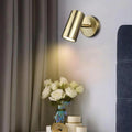 Cylinder Round Curved Iron Wall Lamp