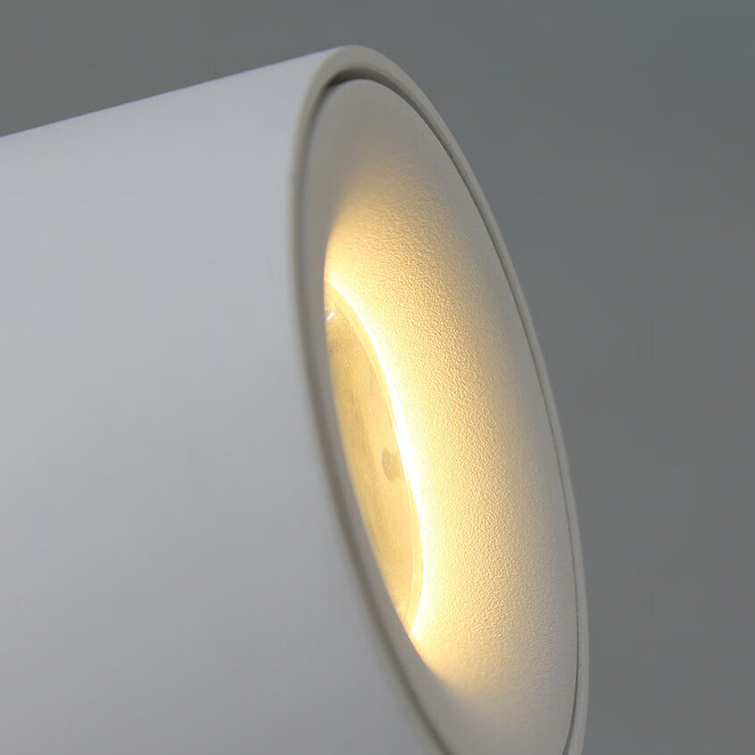 Cylinder Round Rotatable Aluminum Wall Lamp