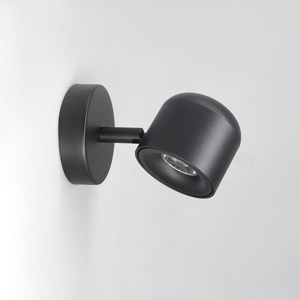 Cylinder Round Rotatable Aluminum Wall Lamp