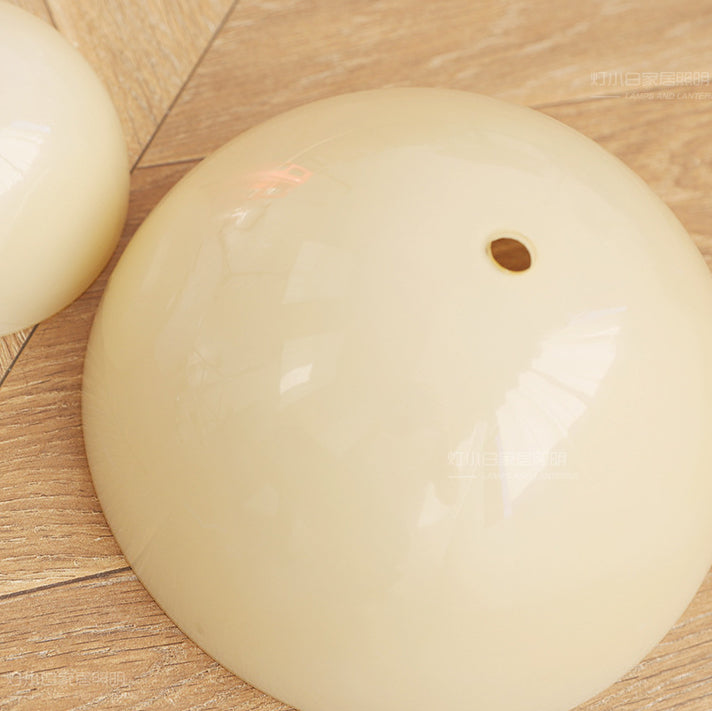 Round Mushroom Shape Glass Wall Lamp