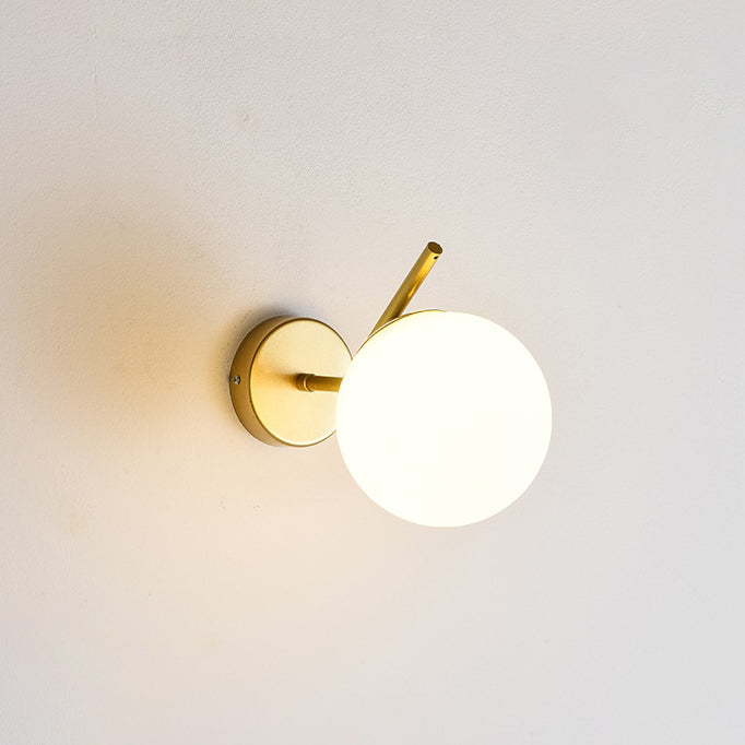 Round Orb Water Patterned Wall Lamp