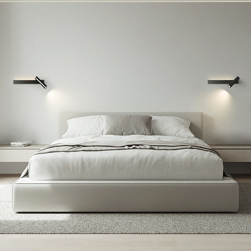 Rectangular Rotatable Cylinder Acrylic Wall Lamp