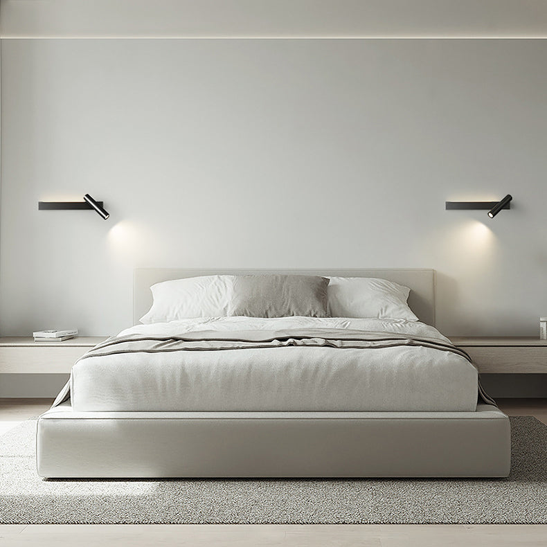 Rectangular Rotatable Cylinder Acrylic Wall Lamp