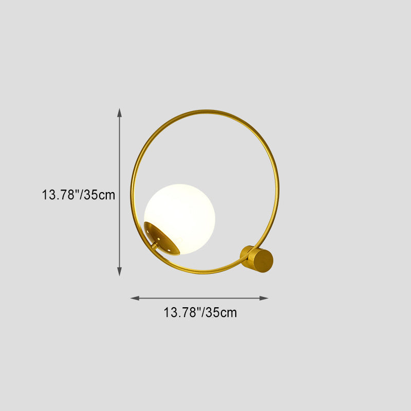 Magic Bean Round Iron Table Lamp