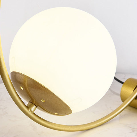 Magic Bean Round Iron Table Lamp