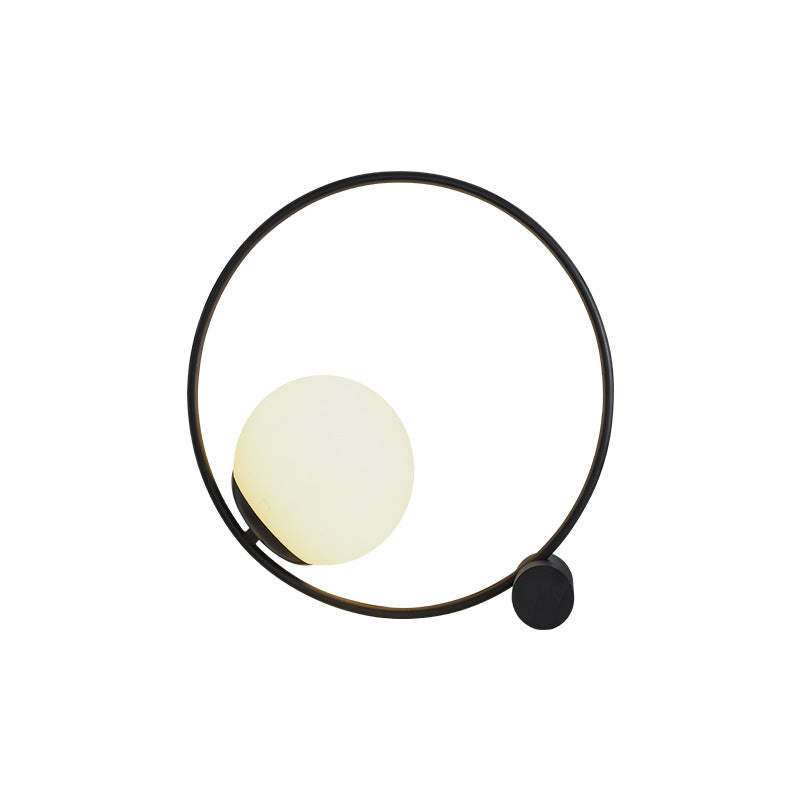 Magic Bean Round Iron Table Lamp