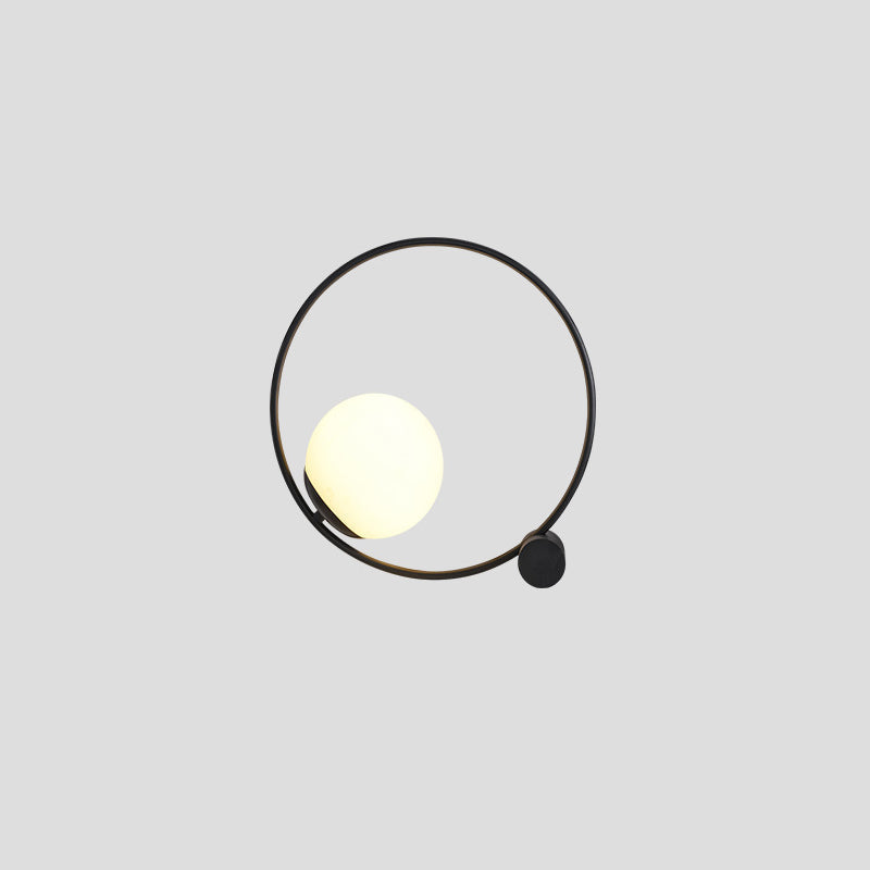 Magic Bean Round Iron Table Lamp