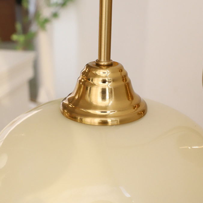Flat Ball Curved Round Wall Lamp