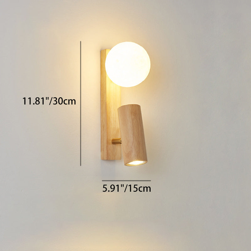Round Ball Cylinder Rectangle Wall Lamp