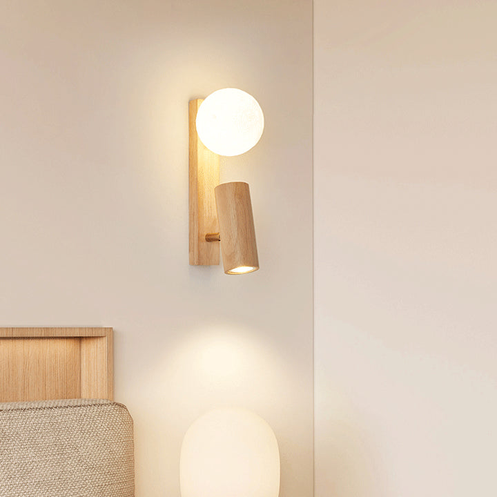 Round Ball Cylinder Rectangle Wall Lamp