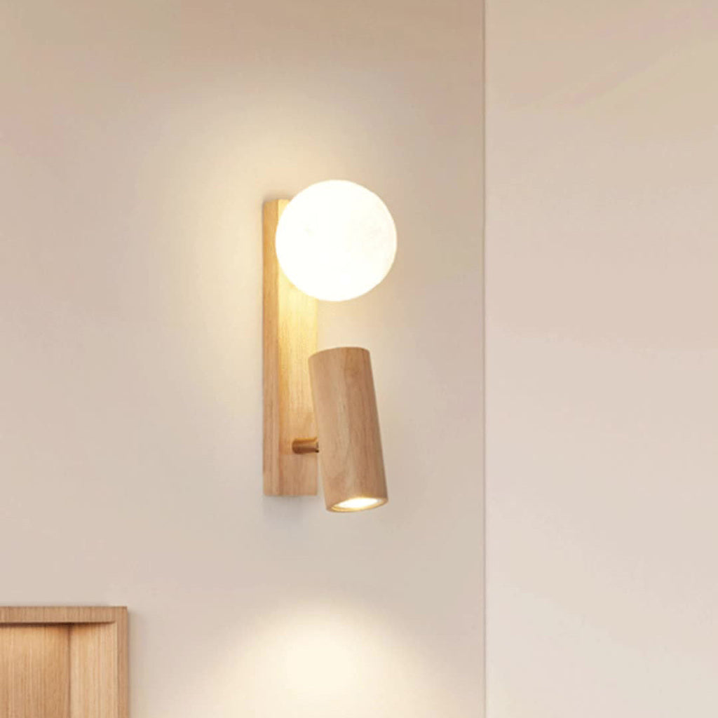 Round Ball Cylinder Rectangle Wall Lamp