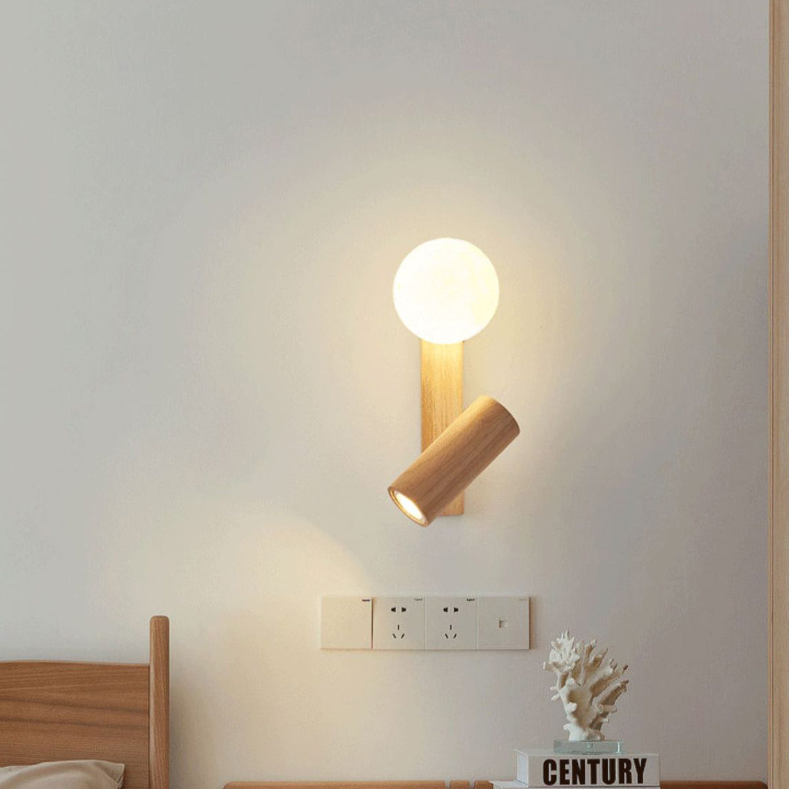 Round Ball Cylinder Rectangle Wall Lamp