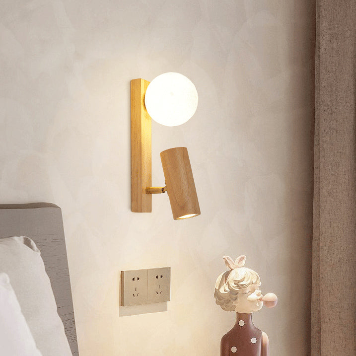 Round Ball Cylinder Rectangle Wall Lamp