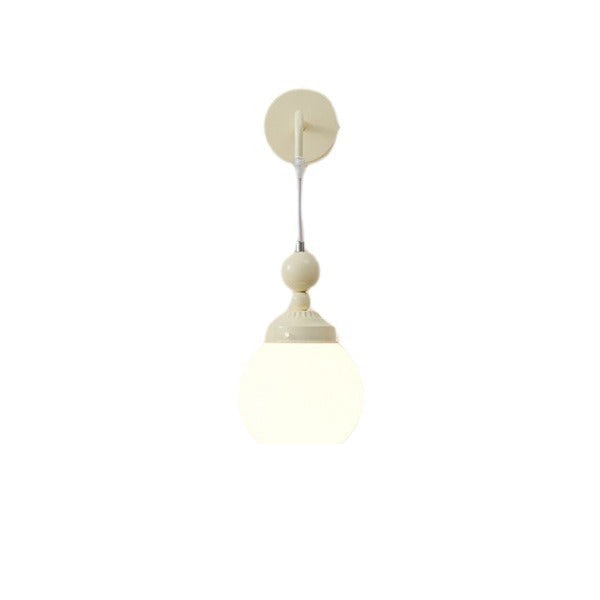 Orb Round Lanyard Glass Wall Lamp