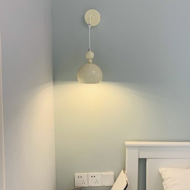 Orb Round Lanyard Glass Wall Lamp