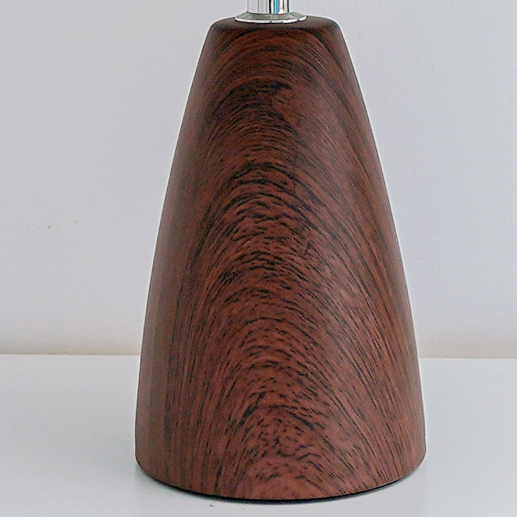 Scalloped Pleated Cone Fabric Table Lamp