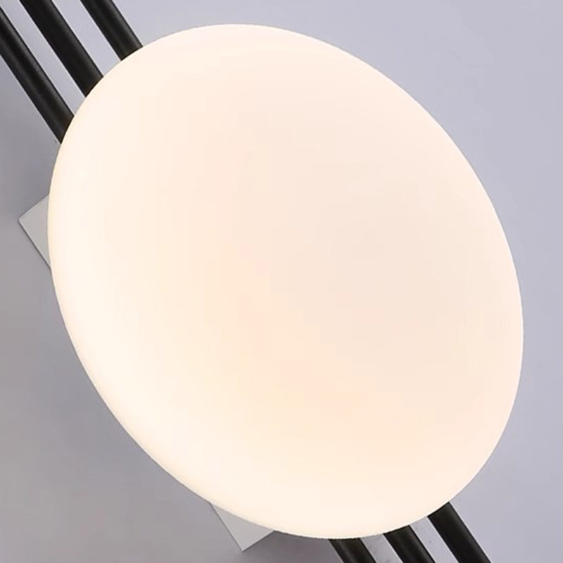 Round Ball Rectangle Round Wall Lamp