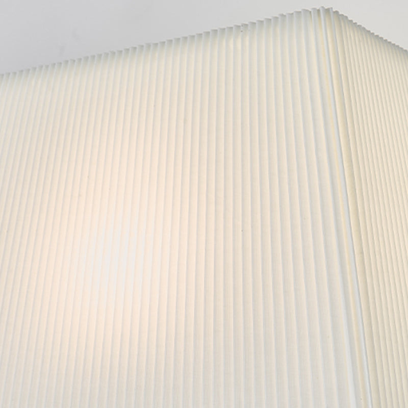 Scalloped Square Fabric Iron Wall Lamp