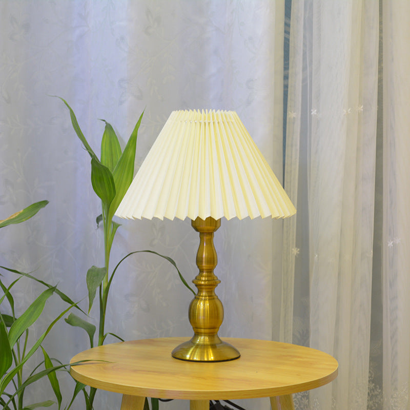 Umbrella Round Gourd Fabric Table Lamp