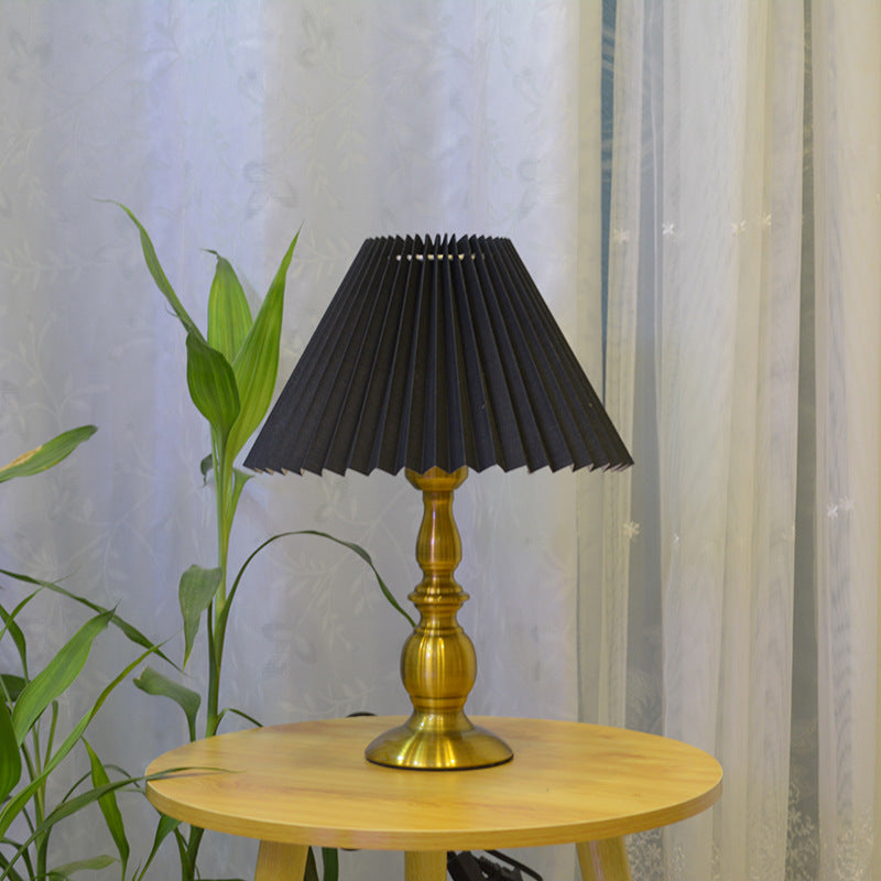 Umbrella Round Gourd Fabric Table Lamp