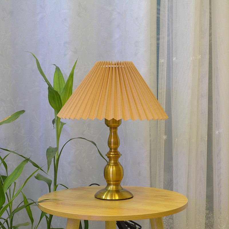 Umbrella Round Gourd Fabric Table Lamp