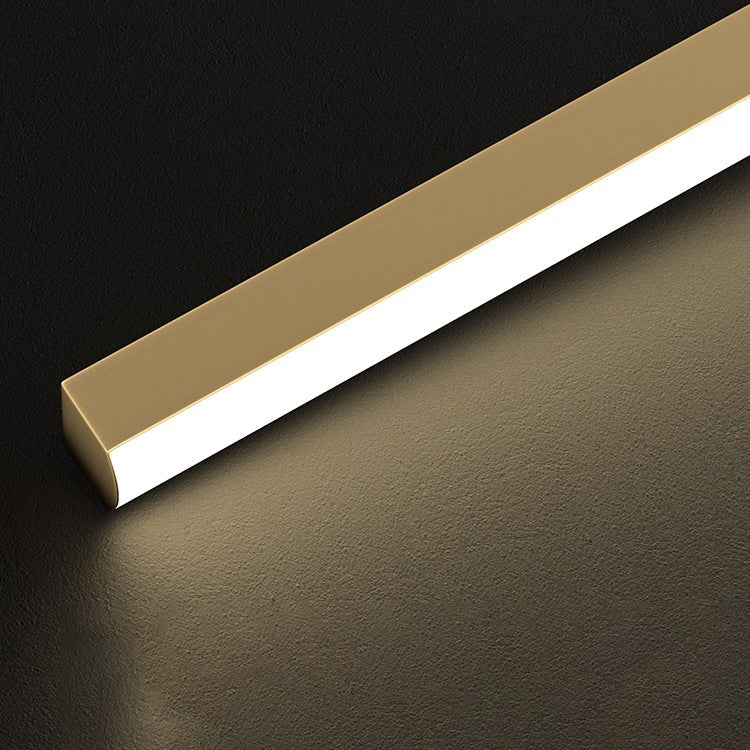 Copper Silicone Line Wave Wall Lamp