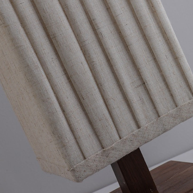 Traditional Japanese Column Rectangular Floor Lamp