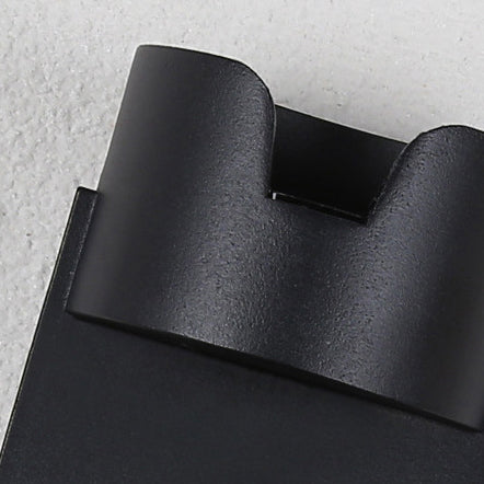 Aluminium Glass Cylinder Patio Outdoor Light