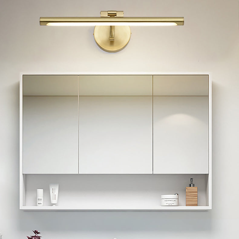 Copper Acrylic Strip Vanity Wall Lamp