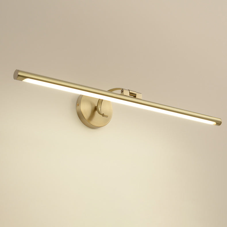 Copper Acrylic Strip Vanity Wall Lamp